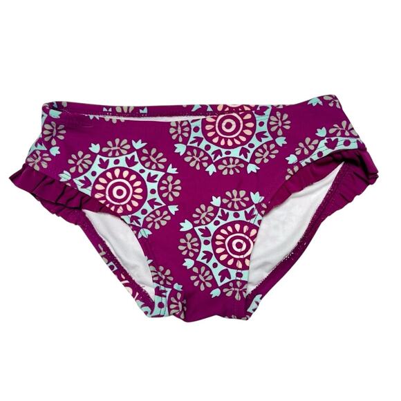 Tea Collection Ruffle Swim Bottoms Size 3 - Picture 1 of 5